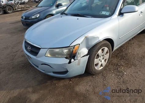 2007 Hyundai Sonata Gls from USA, damaged, VIN 5NPET46C07H297130